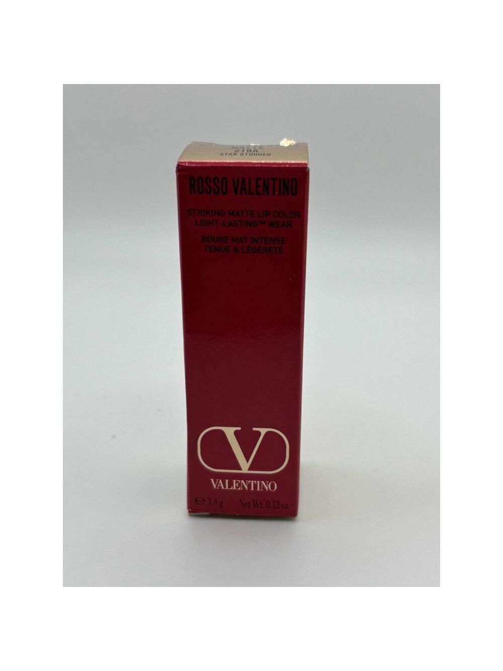Valentino Rosso Matte Lip Color 219A Star Studded - Picture 3 of 5